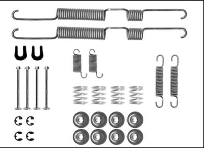 SET ACCESORII SABOT DE FRANA HELLA PAGID 8DZ355206061