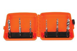 Laser Tools Drill, Tap & Deburr Bit Set 6pc