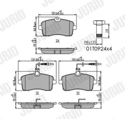 SET PLACUTE FRANA FRANA DISC