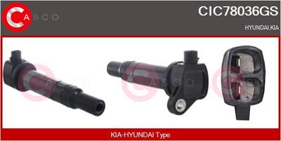 BOBINA DE INDUCTIE CASCO CIC78036GS