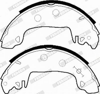 BREMSBACKENSATZ FERODO FSB333 3