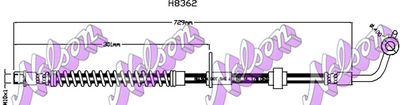 Тормозной шланг KAWE H8362 для DS DS