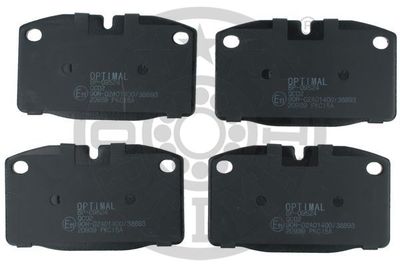 Комплект тормозных колодок, дисковый тормоз OPTIMAL BP-09524 для ROVER MONTEGO