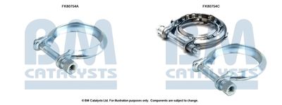 Zestaw montażowy, katalizator BM CATALYSTS FK80754