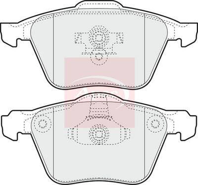 DriveTec Brake Pads DBPPAD1411