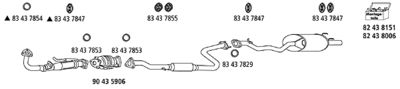 ABGASANLAGE HJS HO112