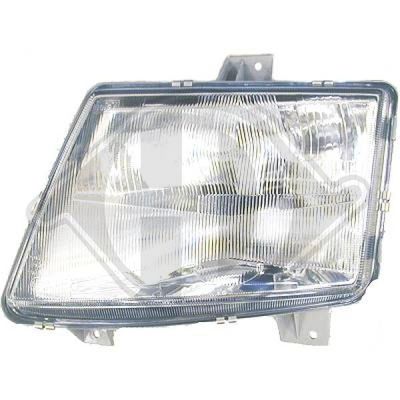 DIEDERICHS 1665981 Основная фара  для MERCEDES-BENZ VITO (Мерседес Вито)