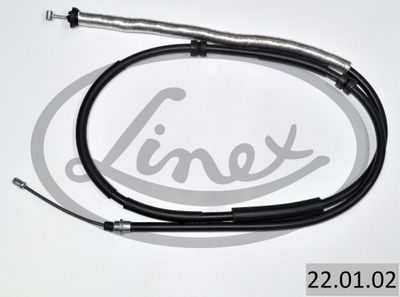 Тросик, cтояночный тормоз LINEX 22.01.02 для LANCIA DELTA