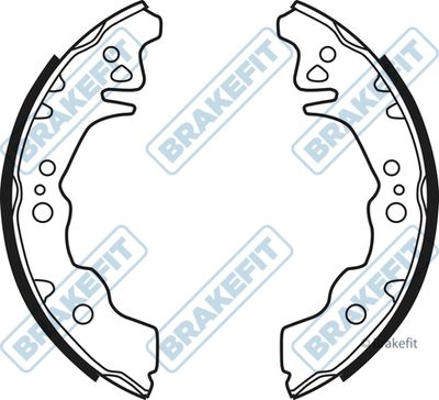 APEC Brake Shoe Set BSH1132