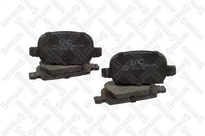 комплект спирачно феродо, дискови спирачки STELLOX 846 002B-SX