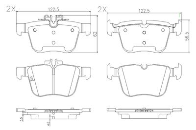 SET PLACUTE FRANA FRANA DISC BOGAP C8210134 6