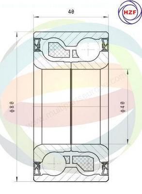 Multiparts 70-340013 Подшипник ступицы  для BMW 6 (Бмв 6)