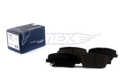 Sada brzdových platničiek kotúčovej brzdy TOMEX Brakes 1745