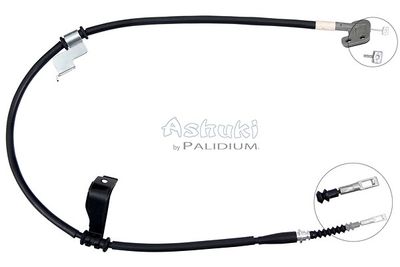 Тросик, cтояночный тормоз ASHUKI by Palidium ASH3-1303 для HYUNDAI i10