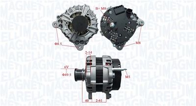 Alternator 063736195010