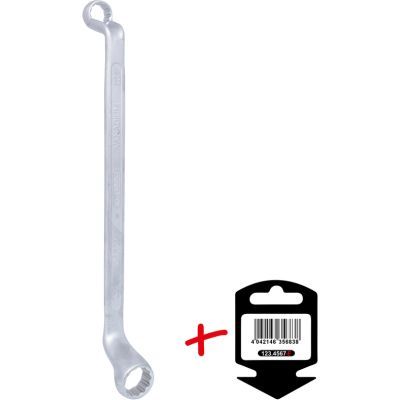 Ks Tools - Kľúč očkový ohnutý s visačkou 13x17mm