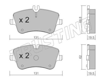 SET PLACUTE FRANA FRANA DISC TRUSTING 3510