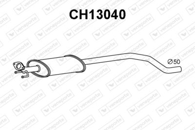 VENEPORTE CH13040 Глушитель выхлопных газов  для CHEVROLET AVEO Наклонная задняя часть (T300) 1.4