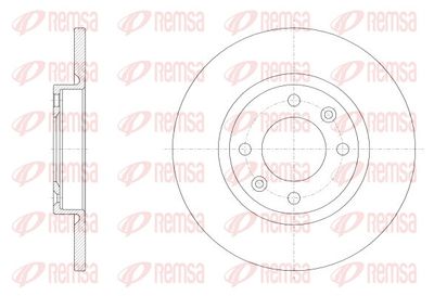 REMSA 62536.00 Тормозные диски для OPEL (Опель Моkkа)