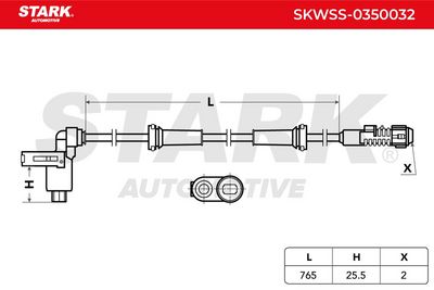 датчик, обороти на колелото STARK SKWSS-0350032