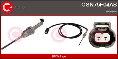 SENZOR TEMPERATURA GAZE EVACUARE