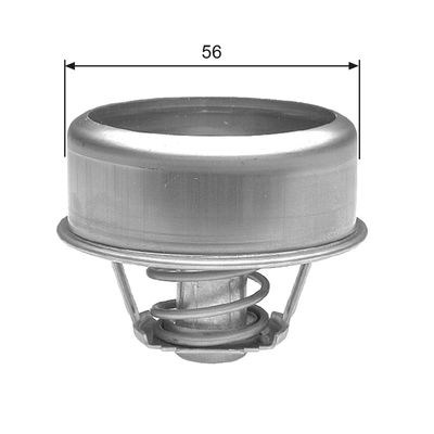 Thermostat, coolant GATES TH22375