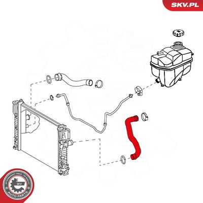 Hadica chladenia ESEN SKV 24SKV301
