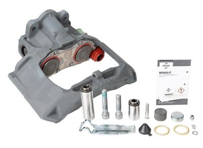 Schijfremklauw Achter/Voor Rechts KNORR   SK7, diameter zuiger 69mm (gereviseerd) past: BPW  MERCEDES  SAF  SCHMITZ