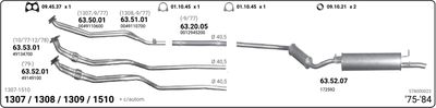 Układ wydechowy IMASAF 578000023