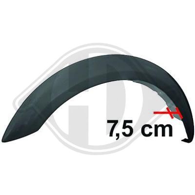 Боковина DIEDERICHS 5402963 для ISUZU D-MAX