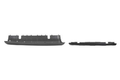 Bumper valance Achter (CLIMBING/SPORT/TREKKING, zwart/zwart glanzend) past: FIAT PANDA 312 02.12-