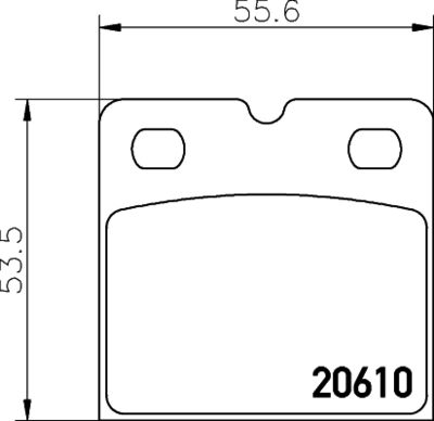 Комплект тормозных колодок, дисковый тормоз TEXTAR 2061003 для BMW K