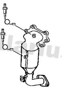 Katalizator KLARIUS 1819058SG00