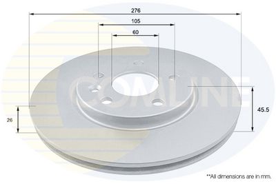 DISC FRANA COMLINE ADC1167V