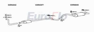 Układ wydechowy EUROFLO RN11141004B