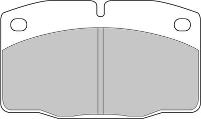 BREMSBELAGSATZ SCHEIBENBREMSE