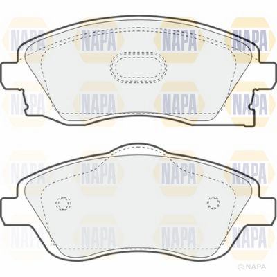 Brake Pad Set NAPA PBP7077