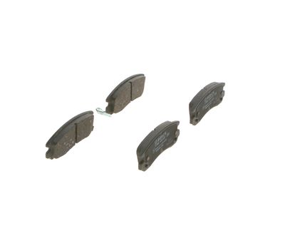 Remblokken set Achter , past: BUICK CENTURY, PARK AVENUE, REGAL, RENDEZVOUZ  CADILLAC ALLANTE, ELDORADO, SEVILLE II  CHEVROLET ALERO, IMPALA, LUMINA  OPEL SINTRA 2.2-5.7D 04.78-09.06