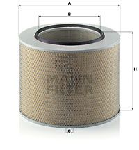 Luftfilter MANN-FILTER C 42 1729