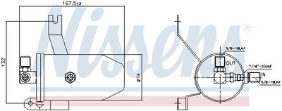 USCATOR AER CONDITIONAT NISSENS 95202 4