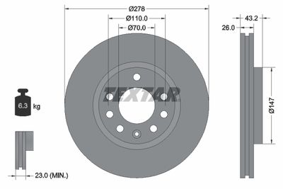 Brake Disc 92156400