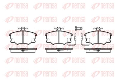 Комплект тормозных колодок, дисковый тормоз REMSA 0146.32 для LANCIA PRISMA