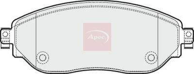 APEC Brake Pad Set, disc brake PAD2047