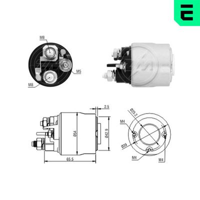 SOLENOID ELECTROMOTOR ERA ZM2494