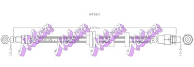 Тормозной шланг KAWE H4984 для FIAT ALBEA