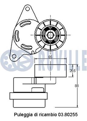 INTINZATOR CUREA CUREA DISTRIBUTIE RUVILLE 541126 1
