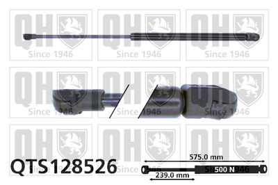QUINTON HAZELL QTS128526 Амортизатор багажника и капота  для AUDI 80 (Ауди 80)
