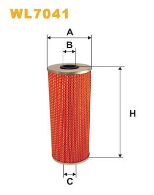 Масляный фильтр WIX FILTERS WL7041 для BERTONE FREECLIMBER