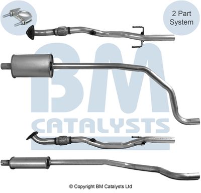 Avgasrör BM CATALYSTS BM51131