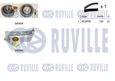 RUVILLE 550104 Комплект ГРМ  для AUDI A3 (Ауди А3)